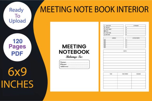 Download Meeting Note Book | KDP Interior - Meeting Collection