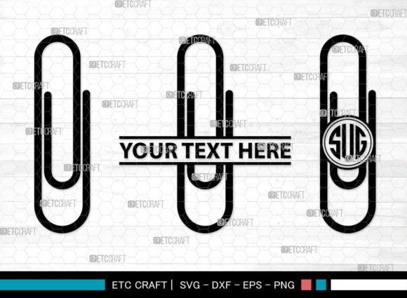 Download Binder Clip Monogram, Work Paper Clip - Work Collection