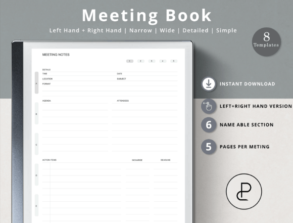 Download Remarkable 2 Meeting Planner - Meeting Collection