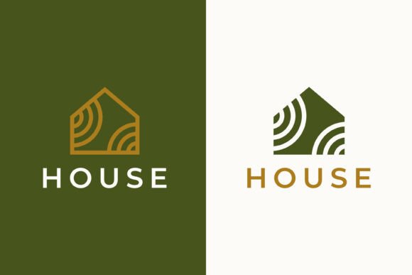 Download Simply House Logo Branding Wooden - House Collection