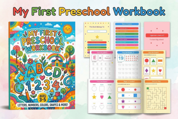 Download Preschool Learning Workbook - Work Collection