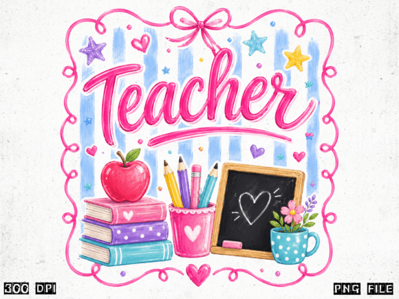 Download Teacher Love Inspire PNG | Cute Classroo - Premium Resources