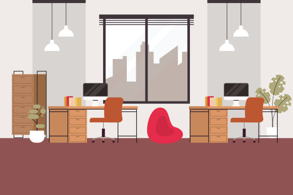 Download Creative and Modern Workplace - Work Collection